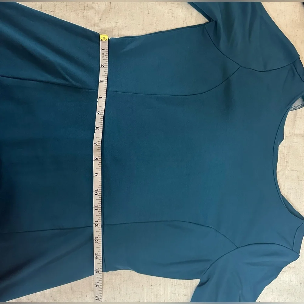 Ann Taylor Factory Blue Sheath Midi Dress 💙 - Picture 7 of 11